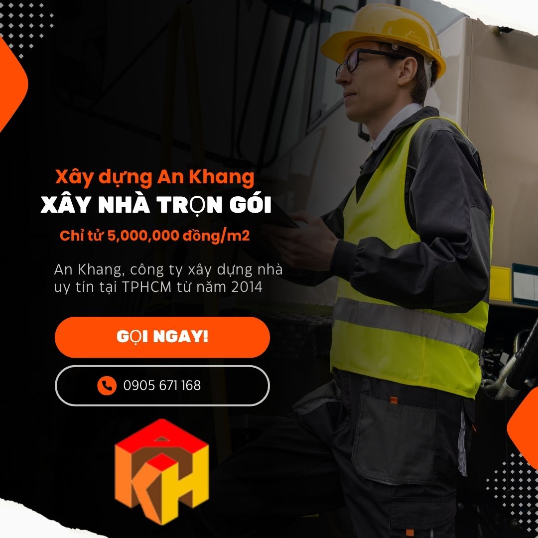 Xây nhà trọn gói năm 2025 tại xây dựng An Khang chỉ từ 5,000,000 đồng/m2