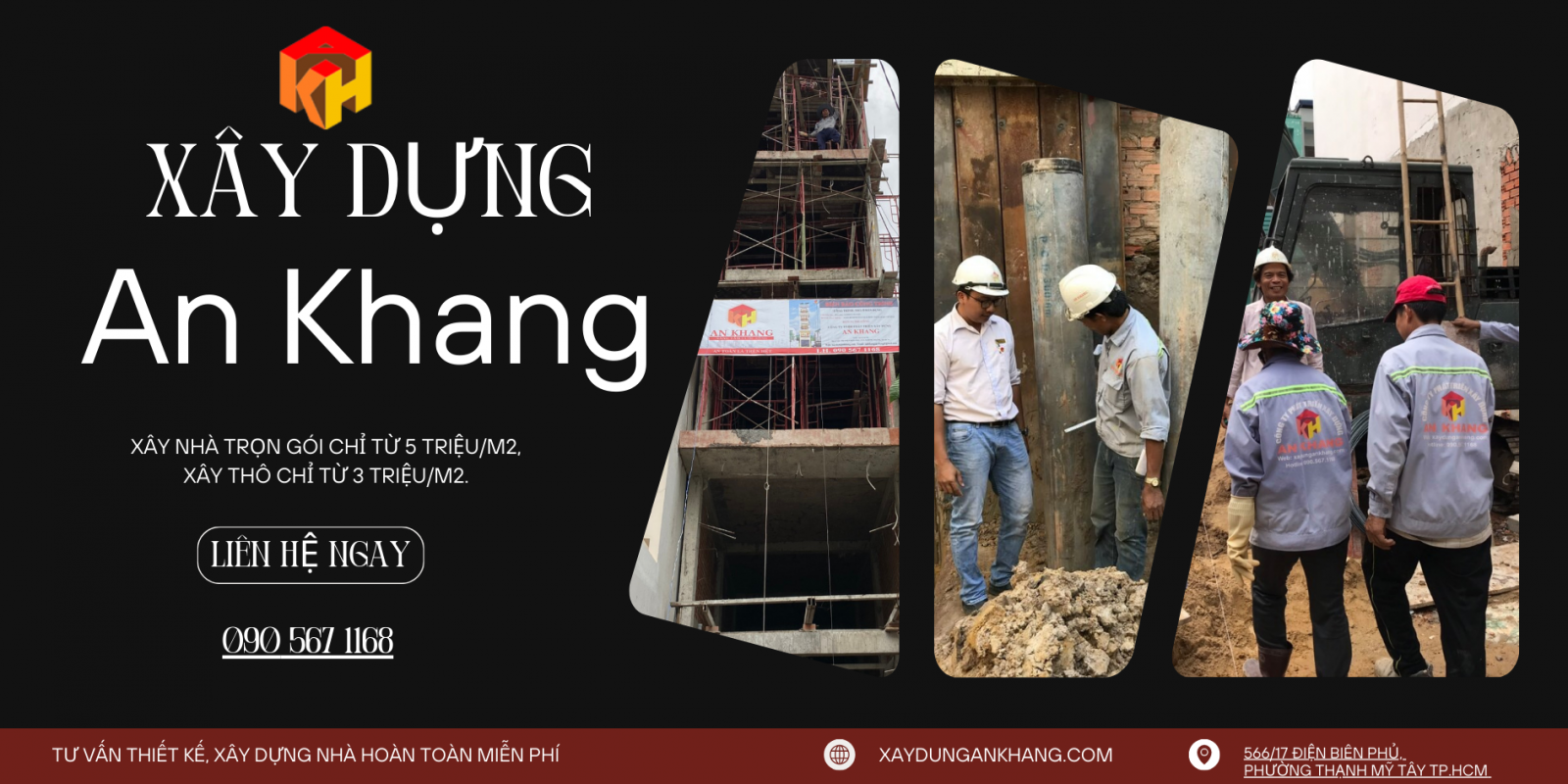 Báo giá xây dựng nhà thô, trọn gói tại công ty xây dựng An Khang