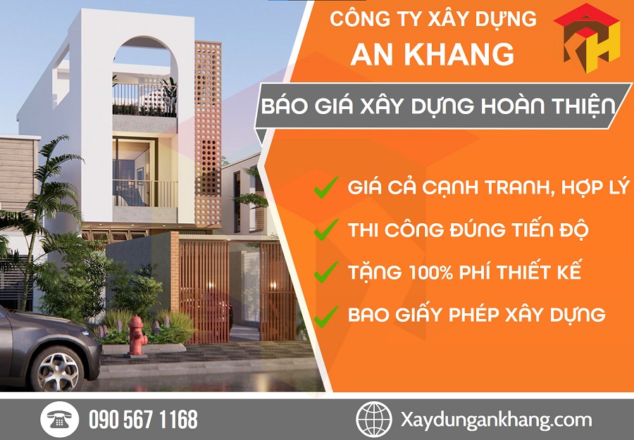 Xây dựng an khang cung cấp báo giá chi tiết khi xây dựng nhà năm 2025